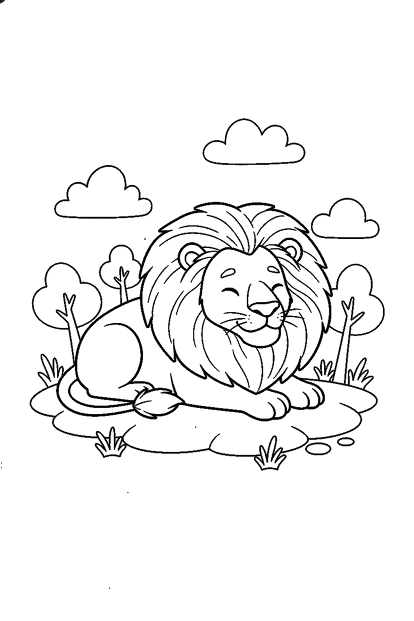 Coloriage à imprimer : Coloriages animaux, dessin 3