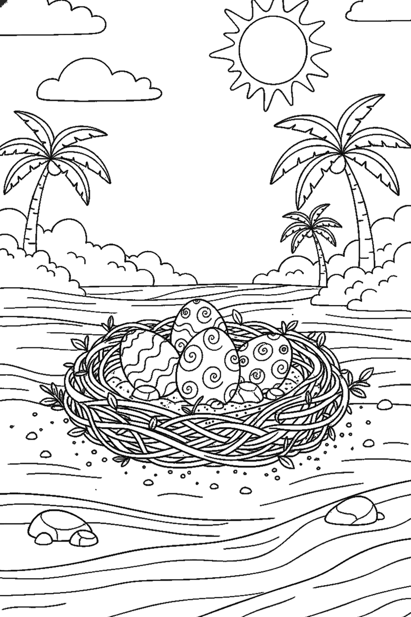 Coloriage à imprimer : Coloriages dinosaure, dessin 8
