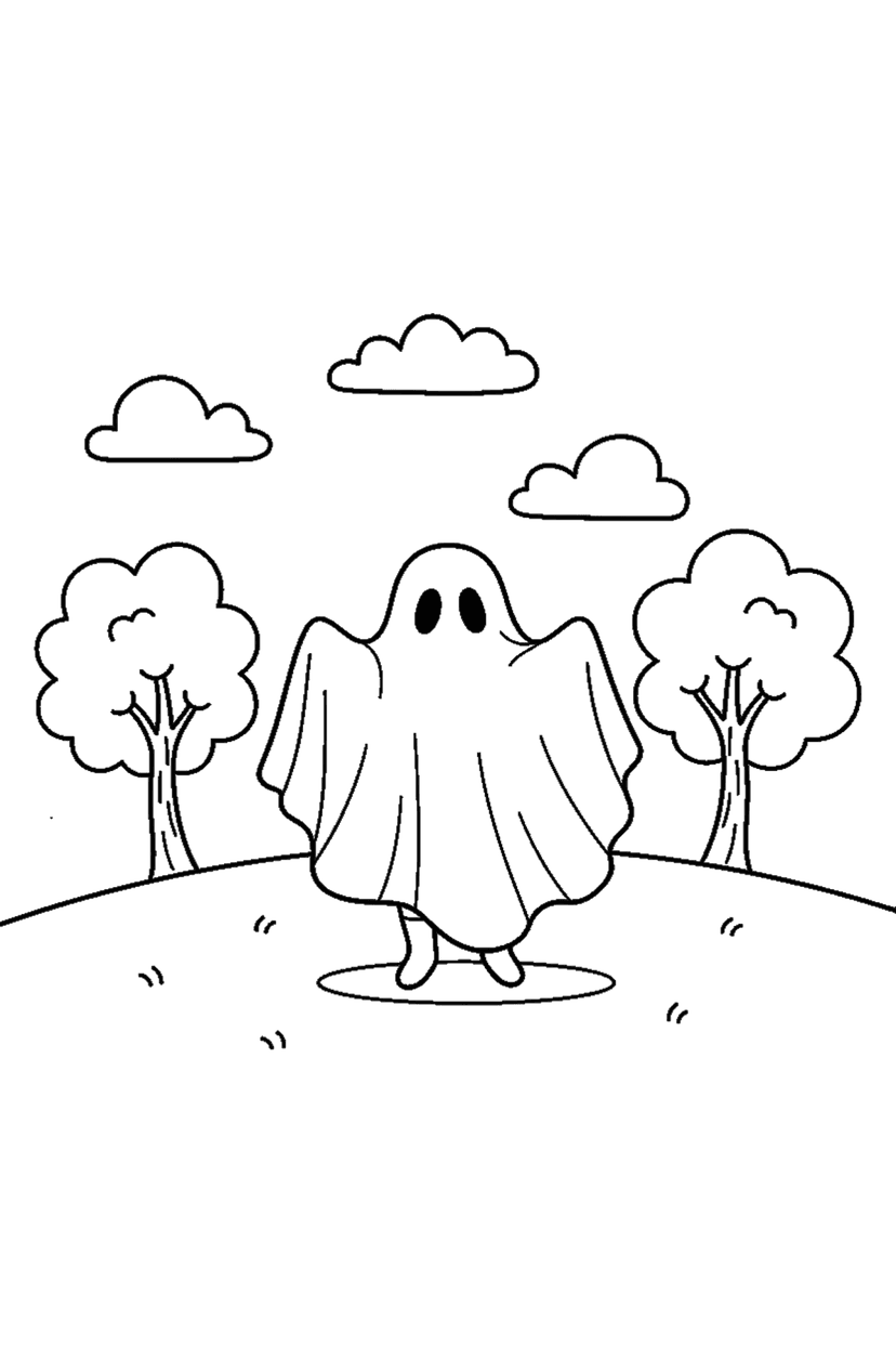 Coloriage à imprimer : Coloriages Halloween, dessin 12