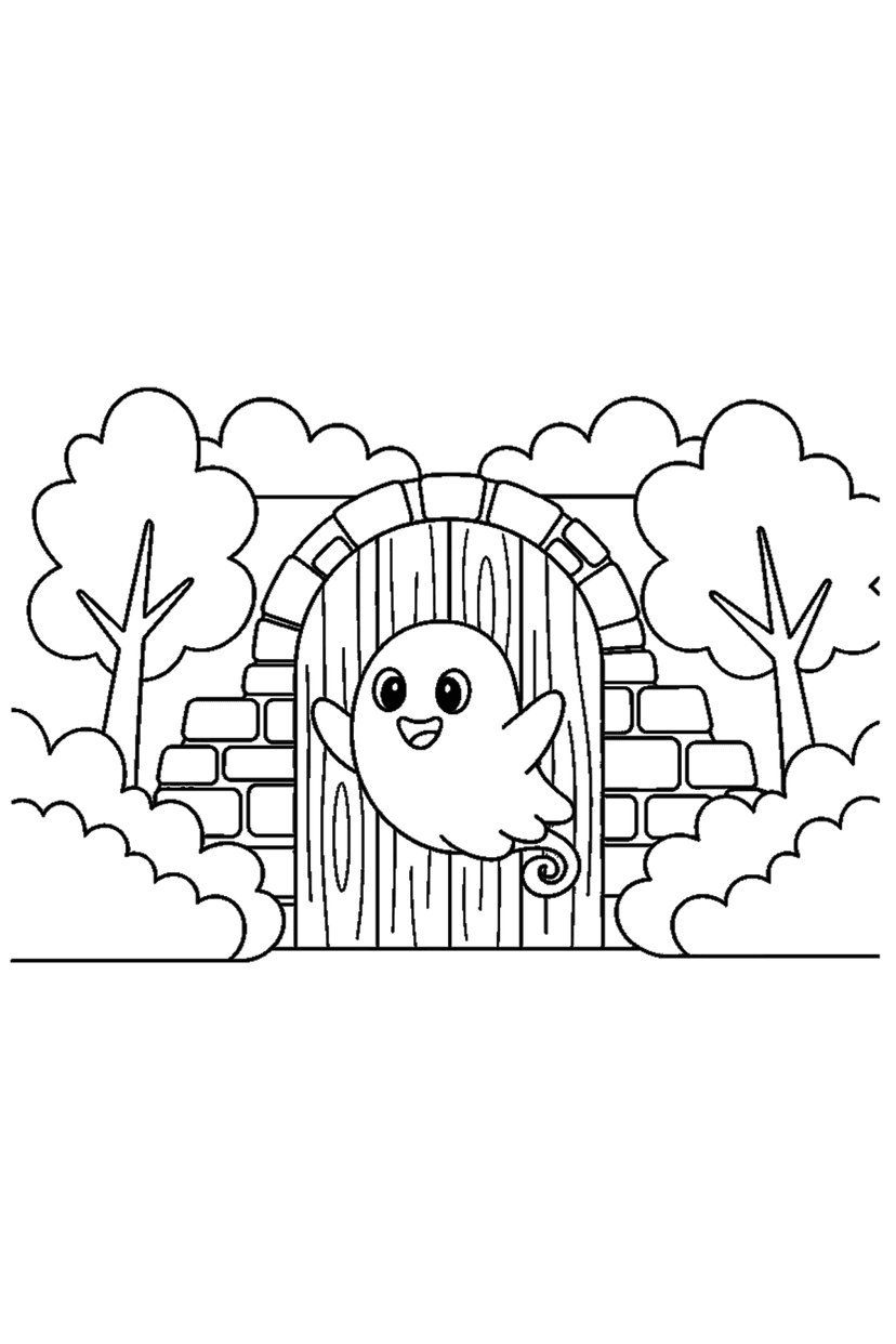 Coloriage à imprimer : Coloriages Halloween, dessin 4