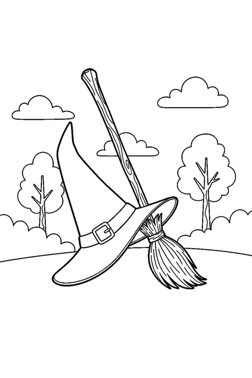 Coloriage à imprimer : Coloriages Halloween, dessin 10