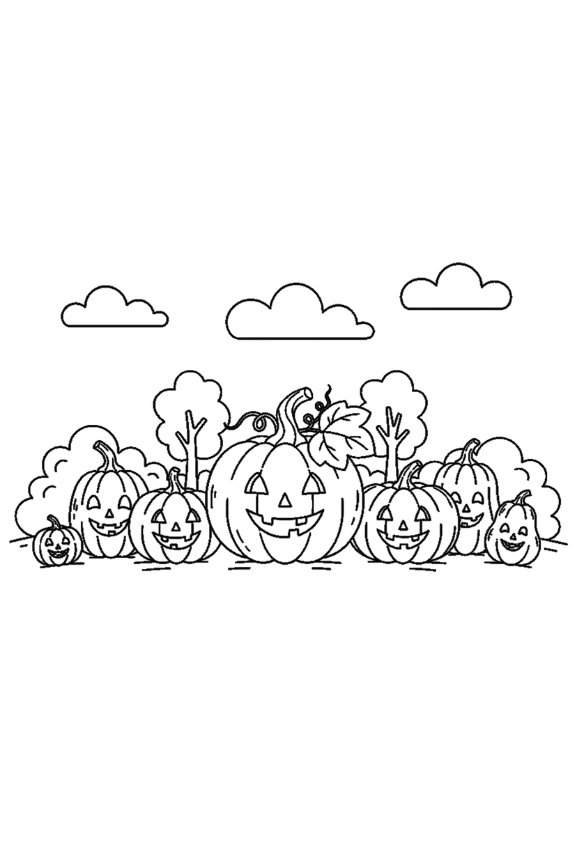 Coloriage à imprimer : Coloriages Halloween, dessin 11