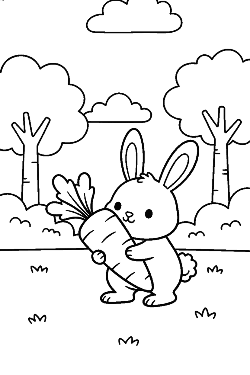 Coloriage à imprimer : Coloriages kawaii, dessin 10