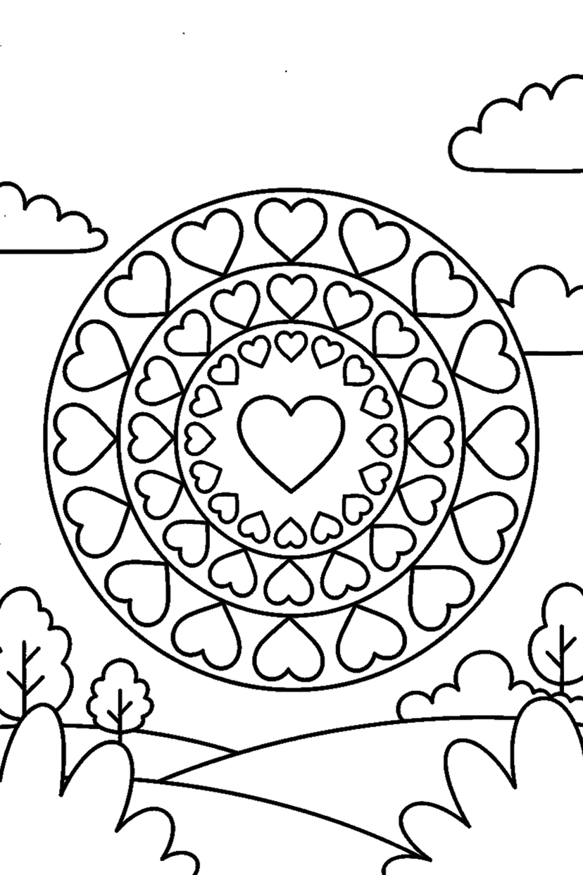 Coloriage à imprimer : Coloriages mandala, dessin 11