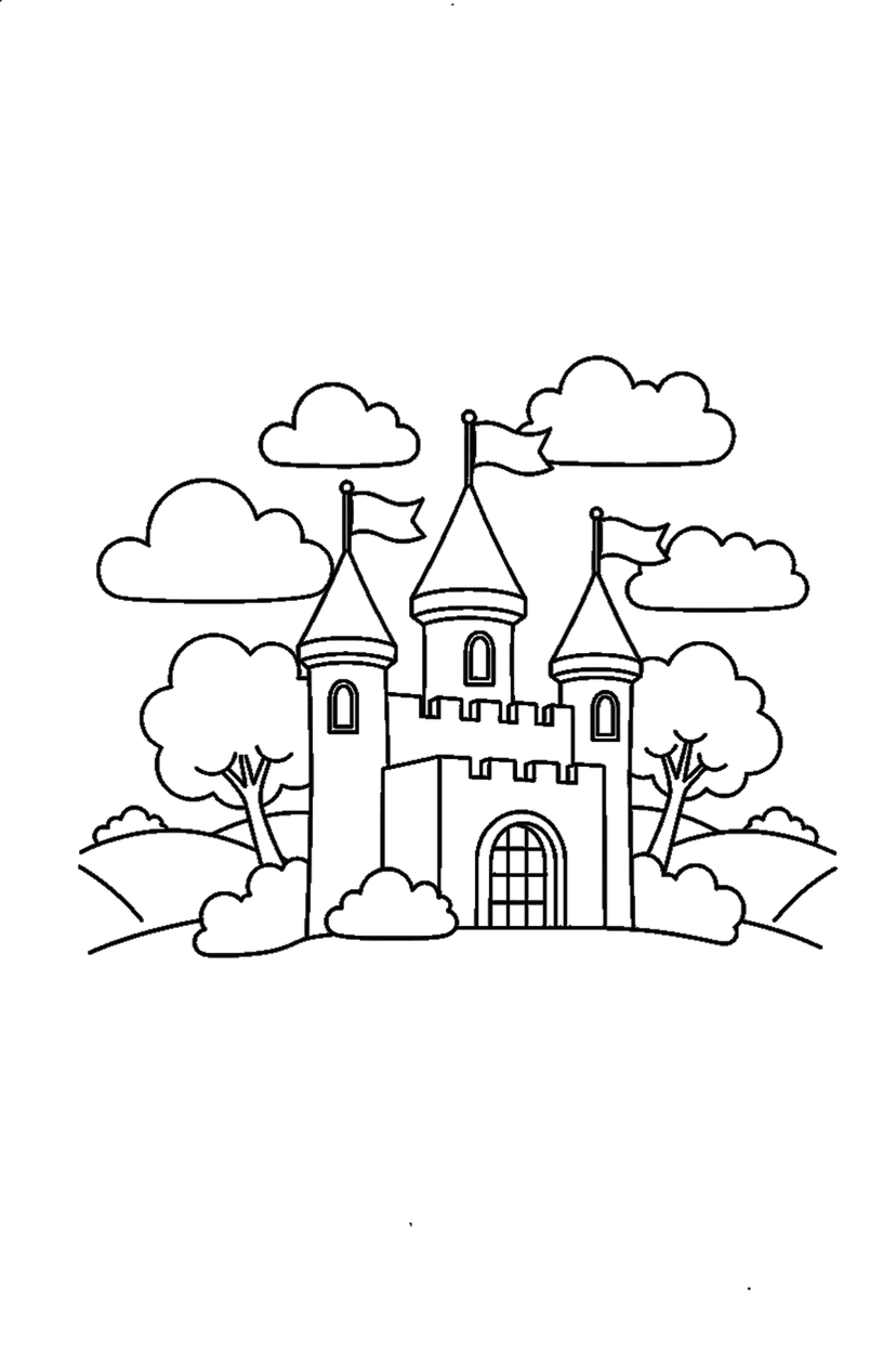 Coloriage à imprimer : Coloriages princesse, dessin 5