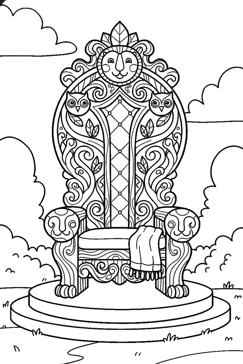 Coloriage à imprimer : Coloriages princesse, dessin 12